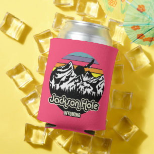 Vintage Jackson Hole Wyoming Can Cooler