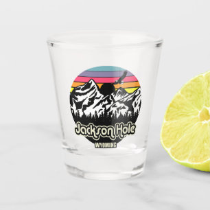 Vintage Jackson Hole Wyoming Shot Glass
