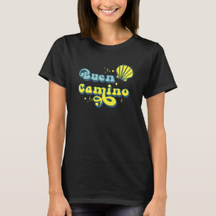 Vintage Jakobsweg Buen Camino  Pilgrim Salute    T-Shirt