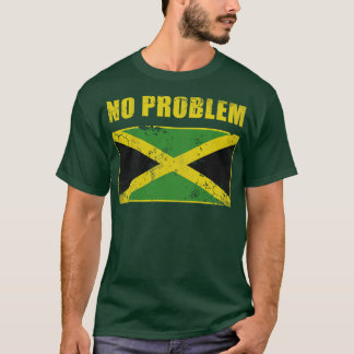 Vintage Jamaica No Problem Jamaican Flag T-Shirt