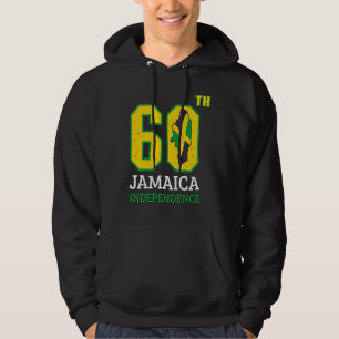 Vintage Jamaican Flag Pride Jamaica 60th Independe Hoodie