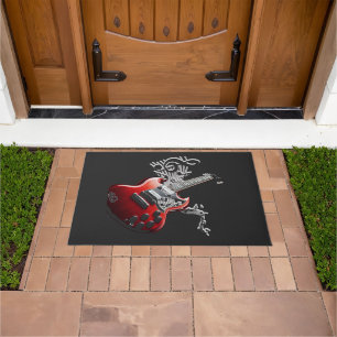 Vintage Jamming  Musical Notes Doormat