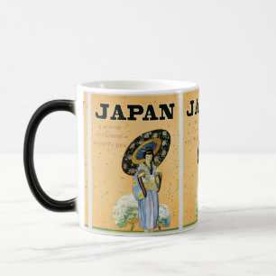 Vintage Japan: Geisha Girl Travel  Magic Mug