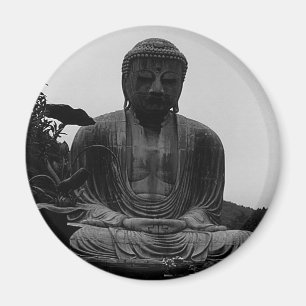 Vintage Japan Kamakura Great Buddha Magnet