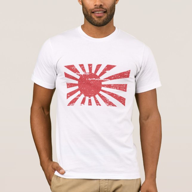 Vintage Japan Navy Flag T-Shirt (Front)