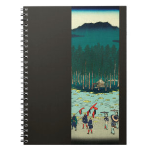 Vintage Japan- Suzuka River at Tsuchiyama Notebook