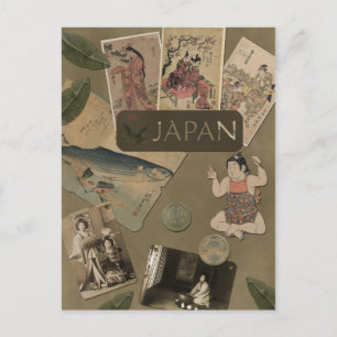 Vintage Japan Travel Postcard