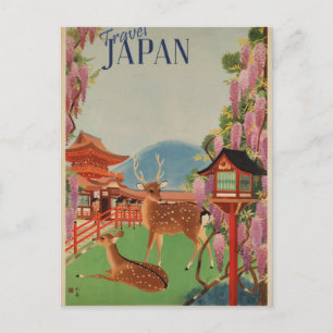 Vintage Japan Travel Postcard