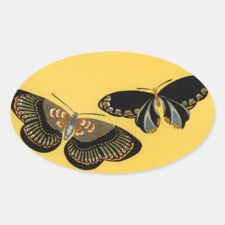 Vintage Japanese Butterflies - Sticker
