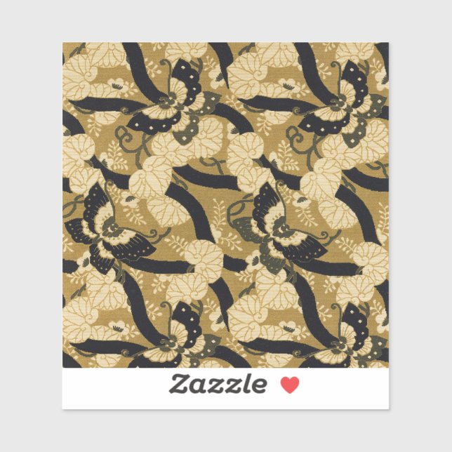 Vintage Japanese Butterfly G.A. Audsley Pattern (Sheet)