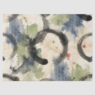 Vintage Japanese Calligraphy Art (3) Tissue Paper