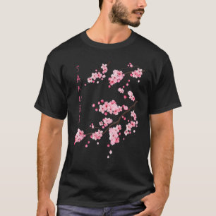 Vintage Japanese Cherry Blossom Sakura Festival Gr T-Shirt