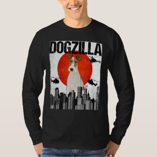 Vintage Japanese Dogzilla Wire Fox Terrier T-Shirt