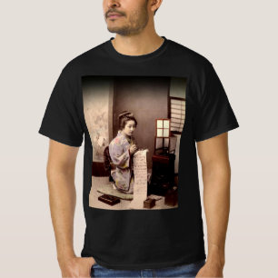 Vintage Japanese Geisha - Letter Writer T-Shirt