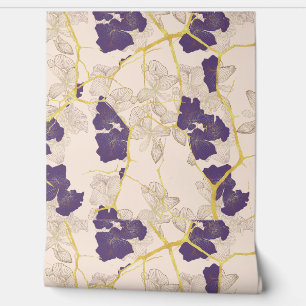 Vintage Japanese Kintsugi Wallpaper