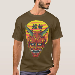 Vintage Japanese Oni Japan Devil Anime  T-Shirt