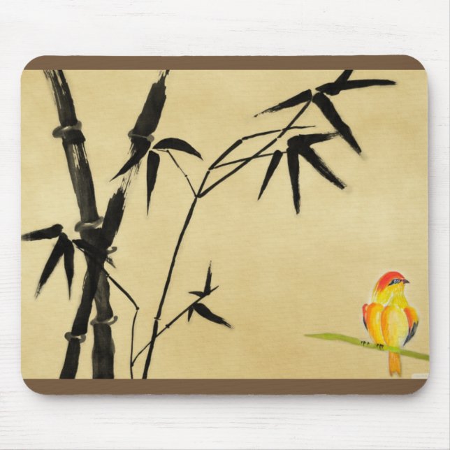 Vintage Japanese Print Mousepad (Front)