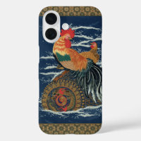 Vintage Japanese Rooster Hen Dragon Art