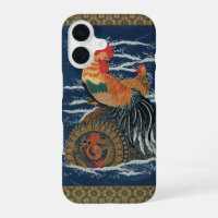 Vintage Japanese Rooster Hen Dragon Art