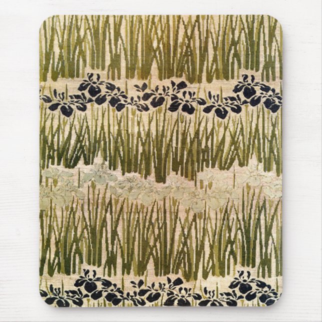 Vintage Japanese Silk Design - Mousepad (Front)