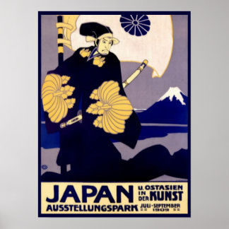 Vintage Japanese Travel Advertisement Poster