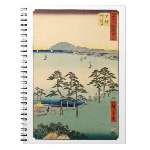 Vintage Japanese Ukiyo-e Floating World Woodblock Notebook