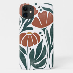 Vintage Japanese Woodblock Hibiscus Trio – Botanic Case-Mate iPhone Case
