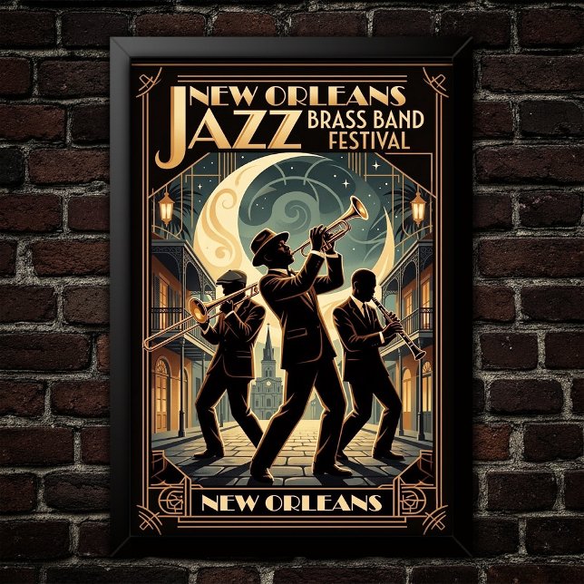 Vintage Jazz 1930s Art Poster (Creator Uploaded)