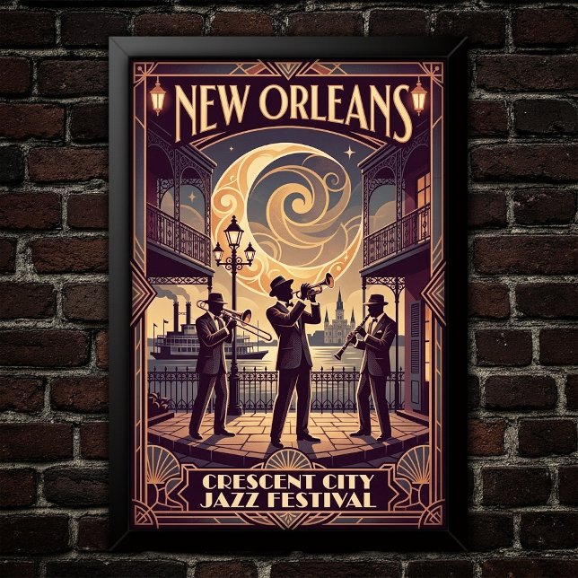 Vintage Jazz 1930s Art Poster (Creator Uploaded)