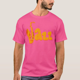 Vintage Jazz On Trumpet Player Blues Music Lovers  T-Shirt