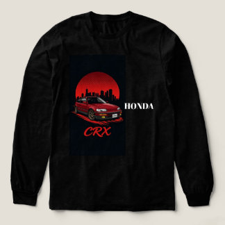 Vintage JDM Honda CRX Long Sleeve T-Shirt – Retro  Tri-Blend Shirt