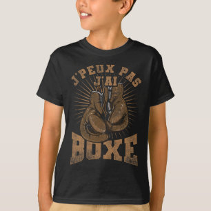 Vintage Je Peux Pas J'ai Boxing Boxing For Boxers  T-Shirt