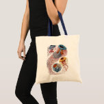 Vintage Jellyfish by Ernst Haeckel, Discomedusae Tote Bag<br><div class="desc">Vintage illustration marine life biology design by Ernst Haeckel. A variety of colorful jellyfish animals swimming in the waters of the sea. Jelly fish are free swimming aquatic animals with an umbrella shaped body and long trailing tentacles. They can be found in all of the oceans and some in freshwater...</div>