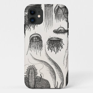 Vintage Jellyfish Species Retro Jelly Fish Case-Mate iPhone Case