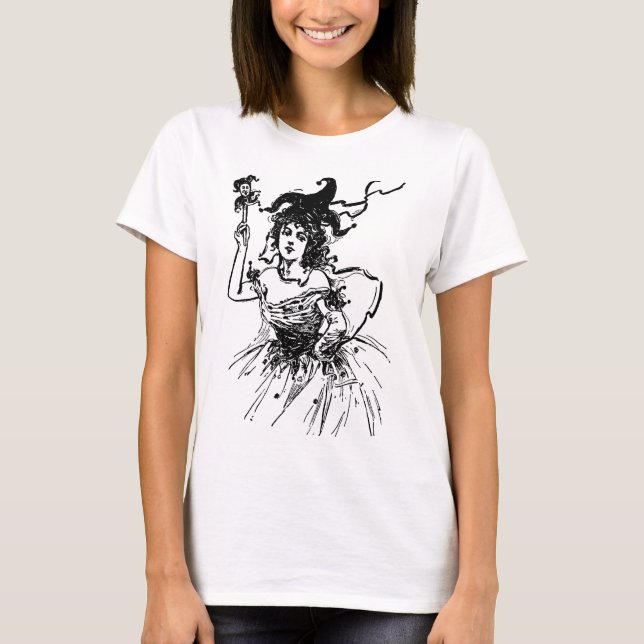 Vintage Jester Lady T-Shirt (Front)