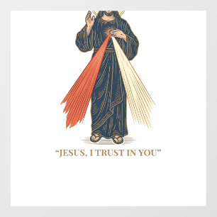 Vintage Jesus I Trust in You Religious Vector Desi