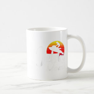 Vintage Jet Ski Mum Retro Sunset Funny Skiing Spor Coffee Mug