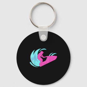 Vintage Jet Ski T Shirts Stand Up Skiing Winter Sp Key Ring