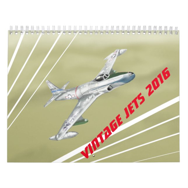 Vintage Jets Calendar 2016 (Cover)
