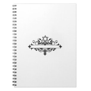 Vintage Jewish Header Notebook