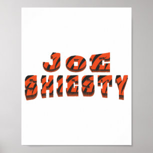 Vintage Joe Shiesty - Cincinnati Football Poster