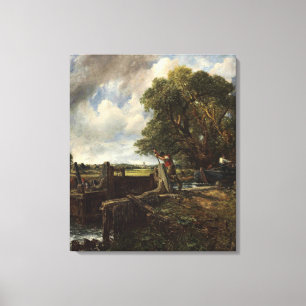 Vintage John Constable The Lock Canvas Print