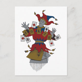 Vintage Joker Postcard