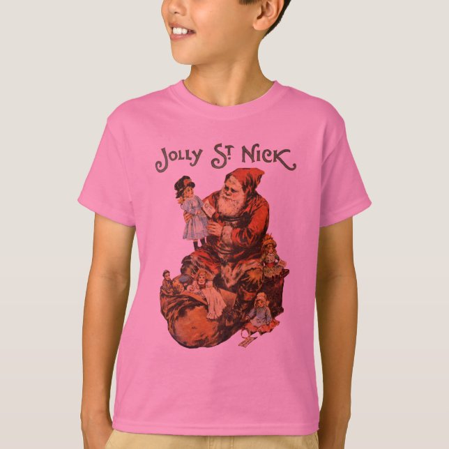 Vintage Jolly St. Nick T-Shirt (Front)