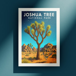 Vintage Joshua Tree National Park Postcard
