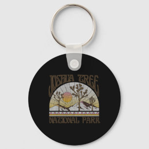 Vintage Joshua Tree National Park Retro Outdoor Ca Key Ring