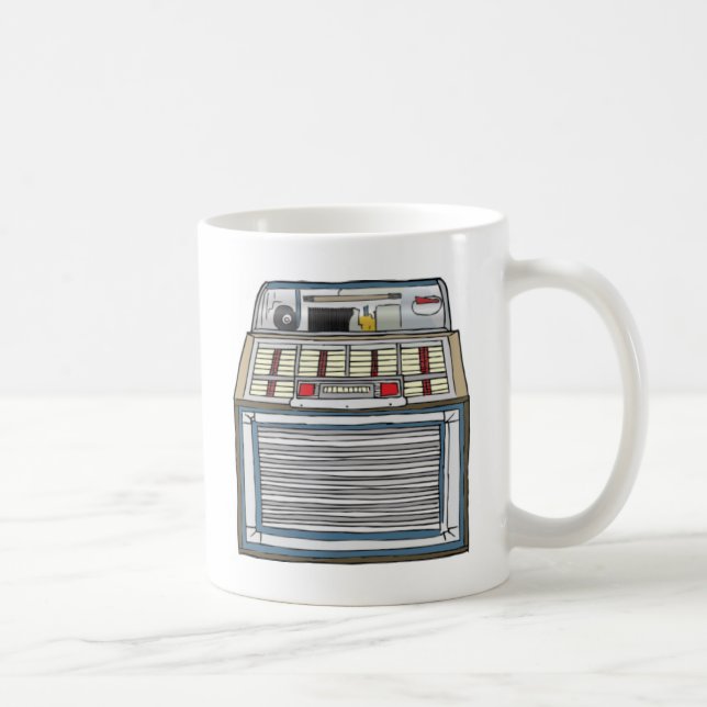 Vintage Jukebox Coffee Mug (Right)