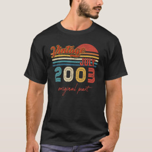 Vintage July 2003 Original Part 19 Year Old T-Shirt