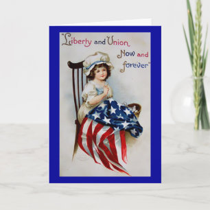 Vintage July 4th Greeting Card 4