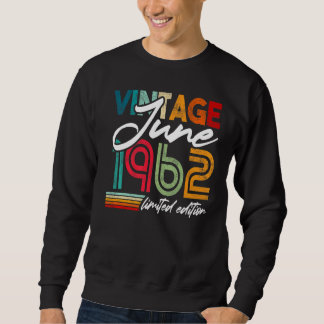 Vintage June 1962 Birthday Sweatshirt